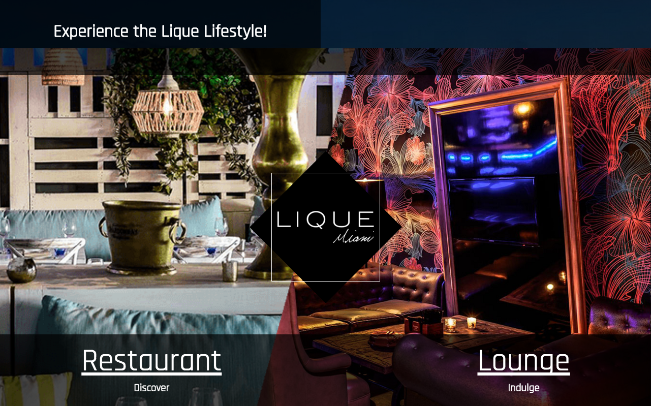 Lique Miami Waterfront Dining & Lounge