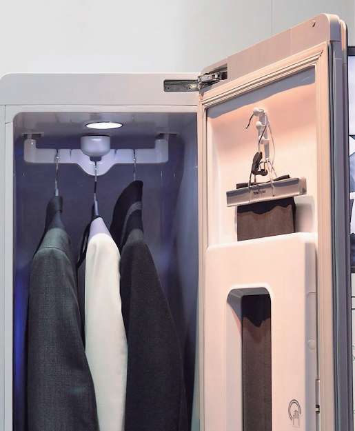 SMART CLOSETS THAT WASH, DISINFECT, FRESHEN & IRON YOUR CLOTHES