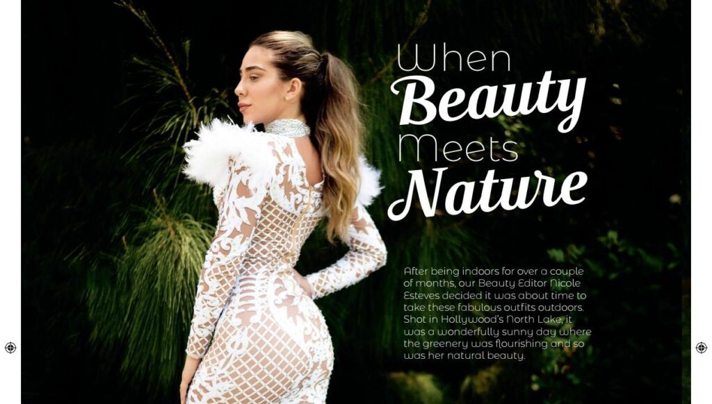 latin talent Nicole E, featured in Hola Latinos Magazine