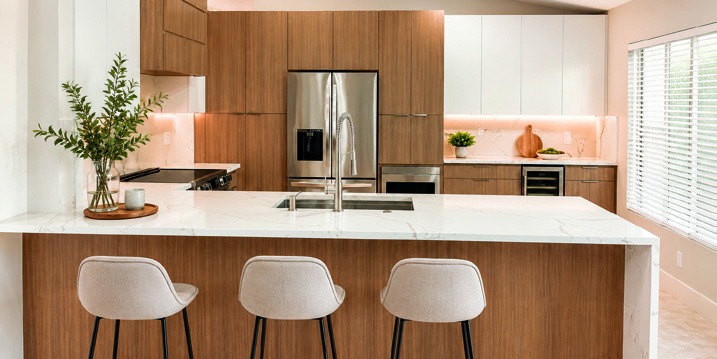 Luxury kitchen renovation by Ana Freitas Art & Design