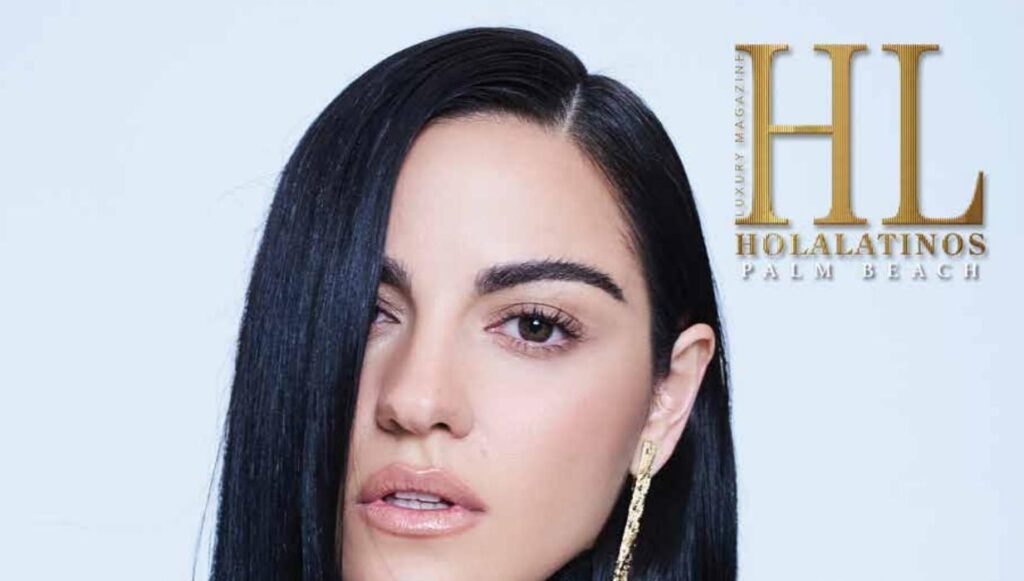 Maite Perroni, featured in Hola Latinos Magazine