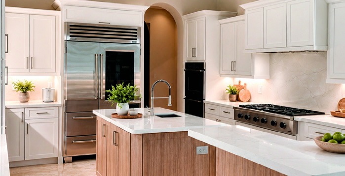 Custom kitchen cabinetry by Ana Freitas Art & Design