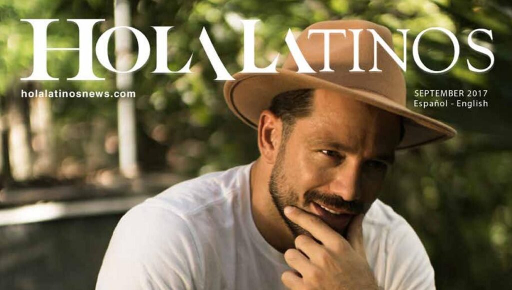 Hola latinos 70 magazine cover
