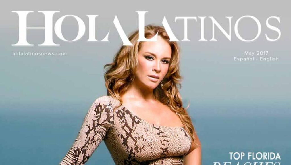 Hola latinos 66 magazine cover