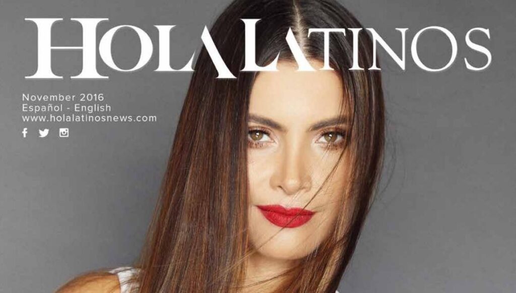 Hola latinos 60 magazine cover