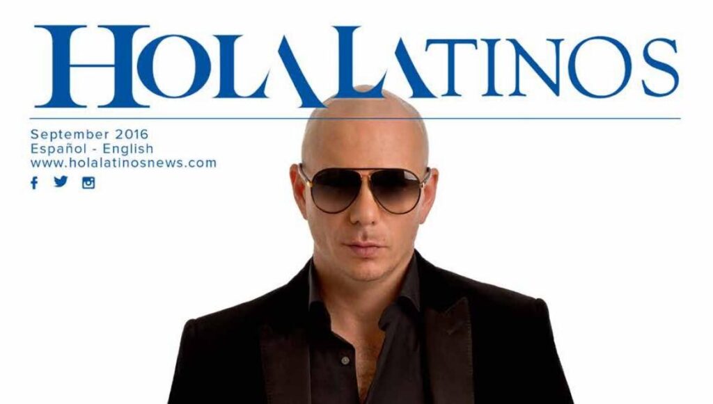 Hola latinos 58 magazine cover