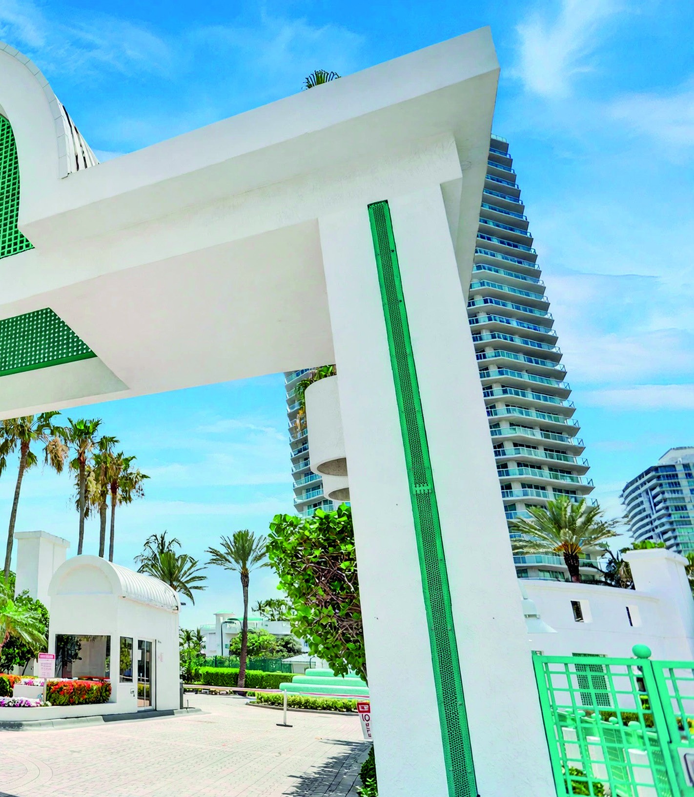 Oceania Island entrance, Sunny Isles Beach