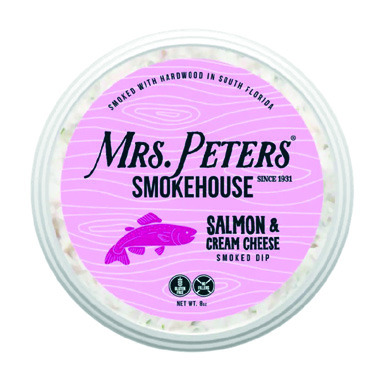 Mrs. Peters Salmon and Cream Cheese smoked dip