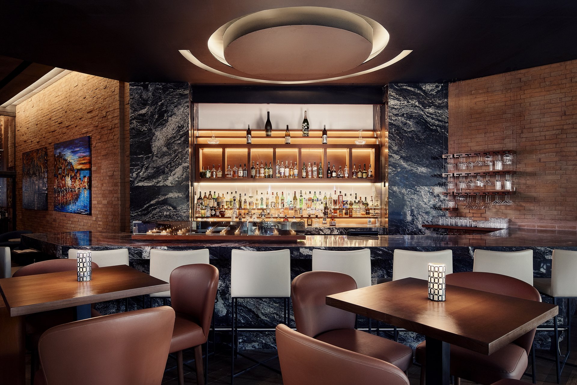 The bar at JW Marriott Cancun