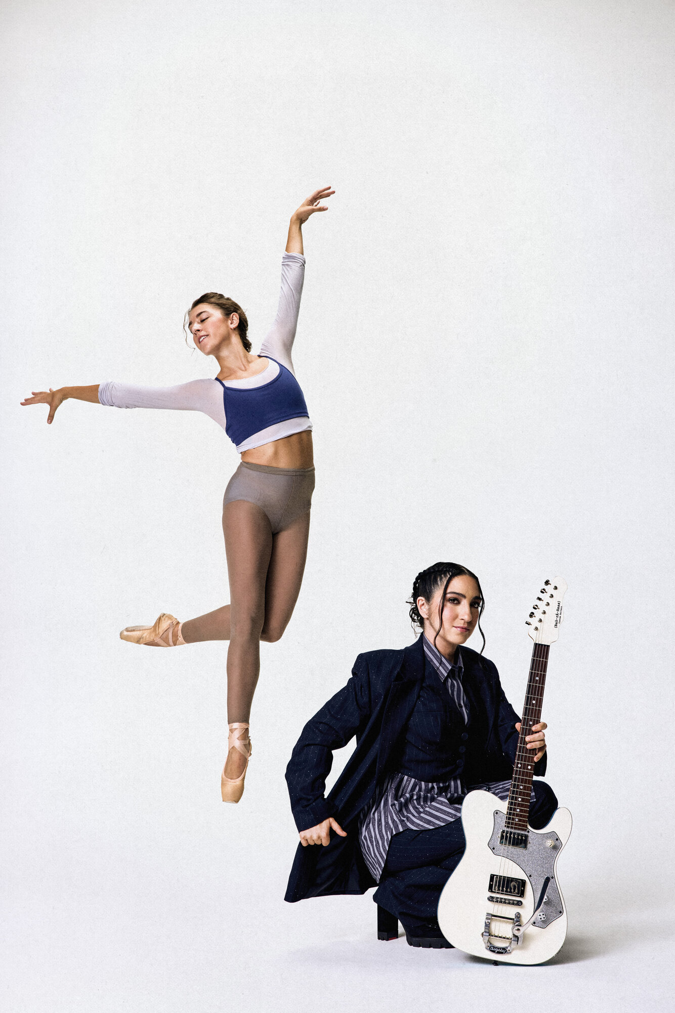 Emily Estefan and Dancer Taylor Naturkas