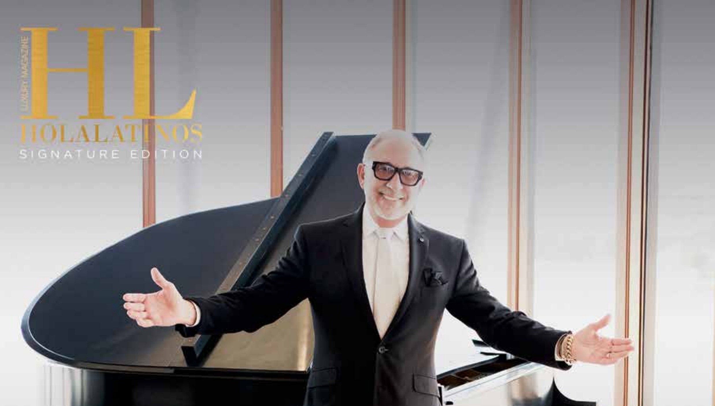 October-November 2026 · Signature Edition – Hispanic Heritage, Emilio Estefan