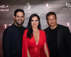Scarlet Ortiz, Yul Bürkle y Daniel Ferrer. Scarlet Ortiz, Yul Bürkle y Daniel Ferrer.
