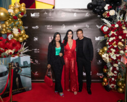 Scarlet Ortiz, Yul Bürkle y Adriana Mocciola de T51. Scarlet Ortiz, Yul Bürkle y Adriana Mocciola de T51.
