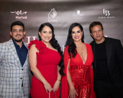 Marival Insurance junto a Scarlet Ortiz y Yul Bürkle. Marival Insurance junto a Scarlet Ortiz y Yul Bürkle.