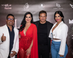 M&P Insurance Company junto a Scarlet Ortiz y Yul Bürkle. M&P Insurance Company junto a Scarlet Ortiz y Yul Bürkle.