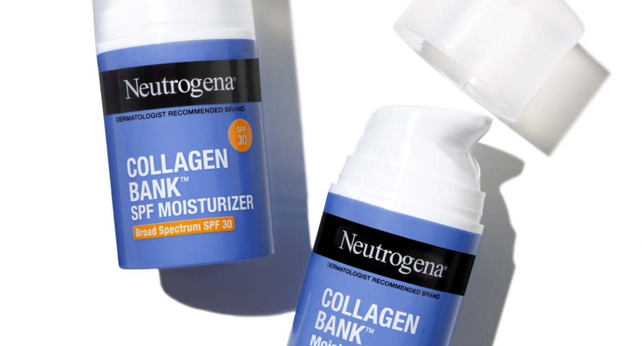 Two Neutrogena Collagen Boost products for skin hydration and anti-wrinkle.