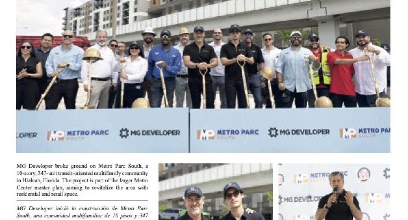 Group photo of people standing outdoors near a building and some smaller individual photos.